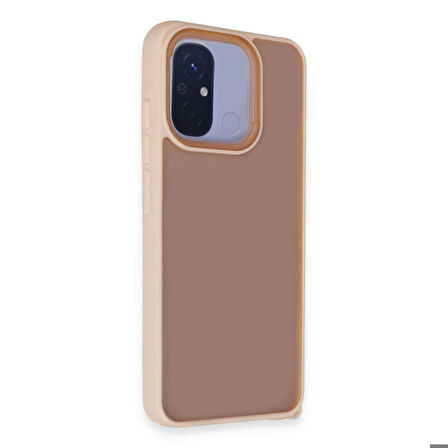 Xiaomi Redmi 12C Kılıf Elegant Seri Silikon Kapak