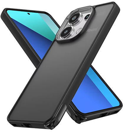 Newface Elegant Xiaomi Redmi Note 13 Pro 4G Kılıf - Siyah