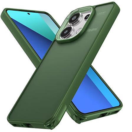 Newface Elegant Xiaomi Redmi Note 13 Pro 4G Kılıf - Yeşil