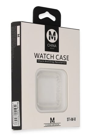 Movenchy Apple Watch Ultra 49mm Bondy Kasa Koruyucu - Beyaz