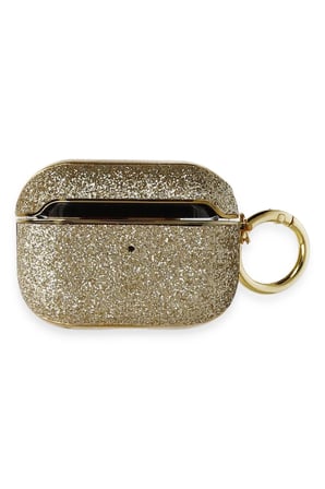 uryport Apple Airpods Pro (1.nesil) Spell Simli Kılıf - Gold
