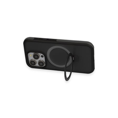 Joko iPhone 15 Pro Zorda Airbag Magsafe Standlı Kapak - Titan Gri