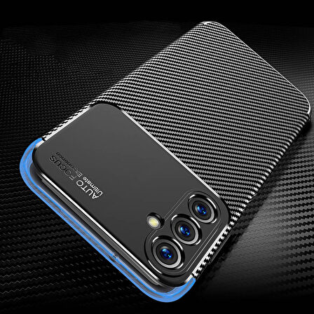 Samsung Galaxy A05s Kılıf Focus Carbon Silikon Kapak