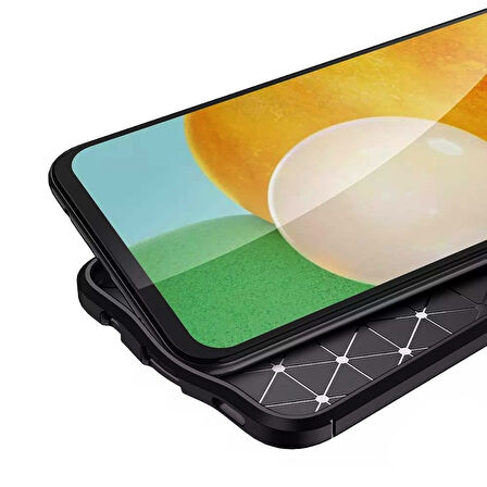 Samsung Galaxy A05 Kılıf Focus Deri Desen Silikon Kapak