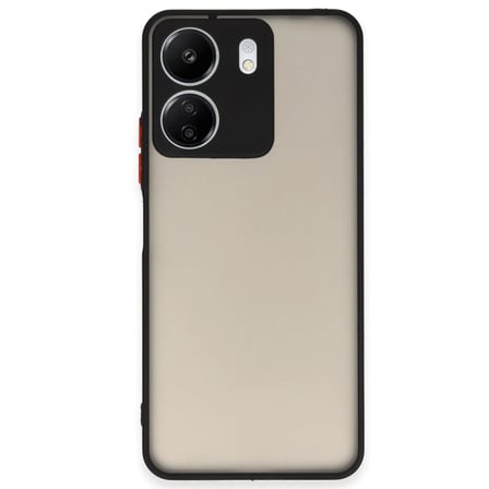 Xiaomi Redmi 13c Kılıf Montreal Silikon Kapak - Siyah