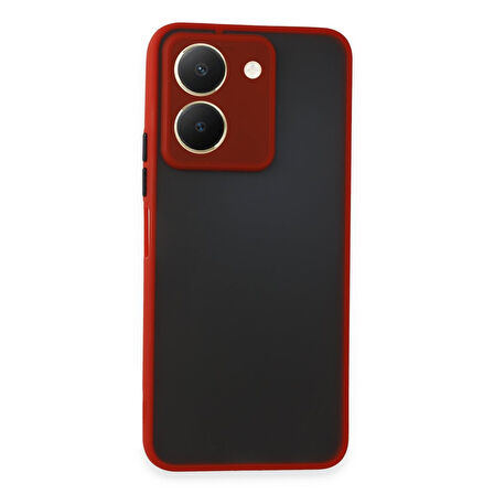 Vivo Y36 Kılıf Montrea Silikon Arka Kapak