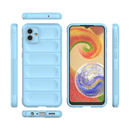 Samsung Galaxy A05 Kılıf Optimum Lens Çerçeveli Silikon Kapak