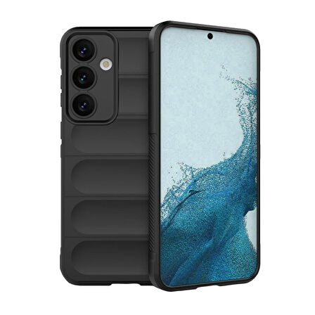 Samsung Galaxy S24 Kılıf Optimum Lens Çerçeveli Silikon Kapak
