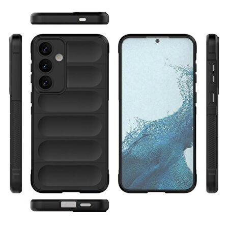 Samsung Galaxy S24 Kılıf Optimum Lens Çerçeveli Silikon Kapak