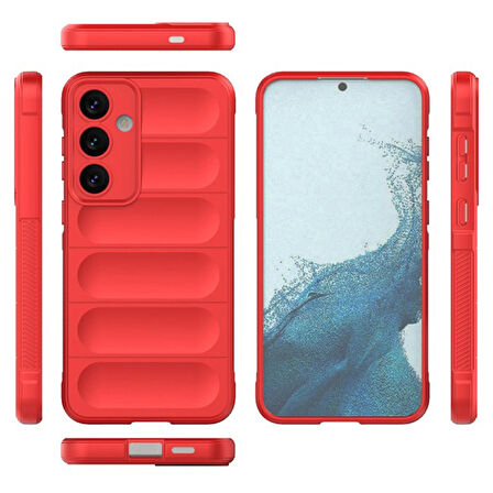 Samsung Galaxy S24 Kılıf Optimum Lens Çerçeveli Silikon Kapak
