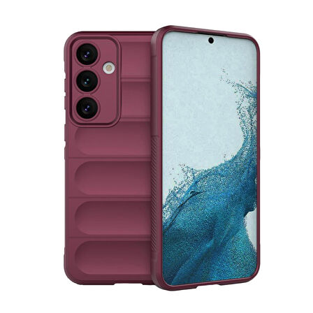 Samsung Galaxy S24 Kılıf Optimum Lens Çerçeveli Silikon Kapak
