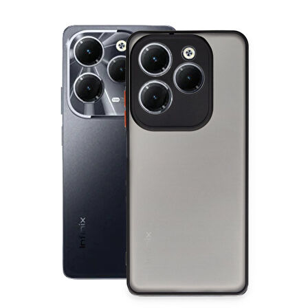 Infinix Hot 40 Pro Kılıf Montrea Silikon Arka Kapak