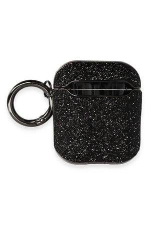 Newface Apple Airpods 2 (2.nesil) Spell Simli Kılıf - Siyah