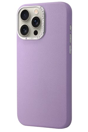 Fuchsia iPhone 14 Pro Max ile Uyumlu HBC-255 Viyana Kapak - Mor