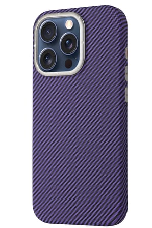 Fuchsia iPhone 14 Pro ile Uyumlu HBC-263 Monaco Kapak - Derin Mor