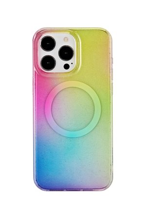 Fuchsia iPhone 15 Pro Max ile Uyumlu Tanya Kablosuz Şarj Özellikli Kapak - Desen 9