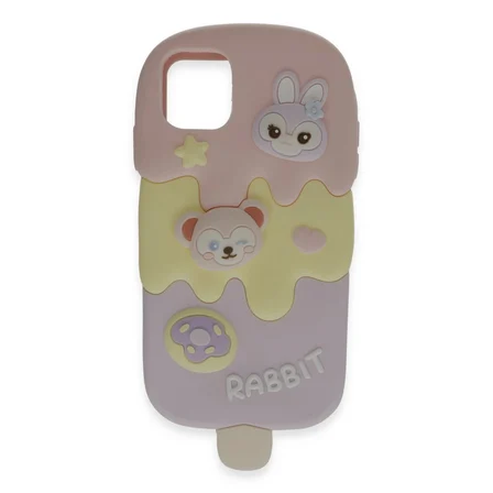 iPhone 15 Pro Max Kılıf Poky Karakter Silikon Kapak - Desen 11