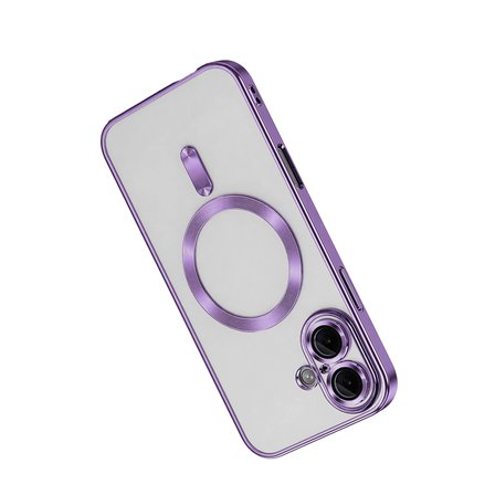 iphone 16 kılıf kross magneticsafe kapak - mor