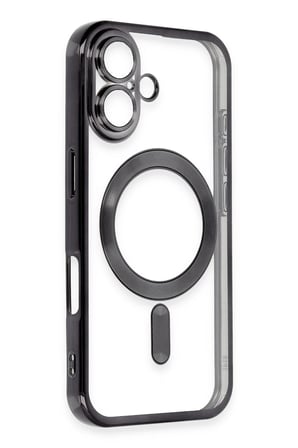 orevi̇o apple iphone 16 plus kılıf kross magneticsafe kapak - siyah