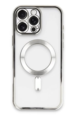 orevi̇o apple iphone 16 pro max kılıf kross magneticsafe kapak - gümüş