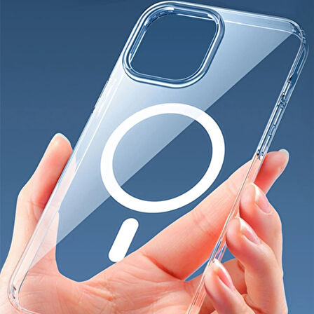 Yesido PC03 Ace iPhone 16 Plus MagSafe Kılıf - Şeffaf