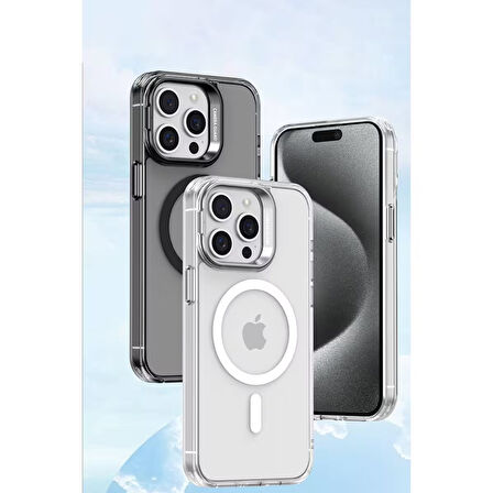 Joko Armor iPhone 16 Pro Max MagSafe Kılıf - Şeffaf
