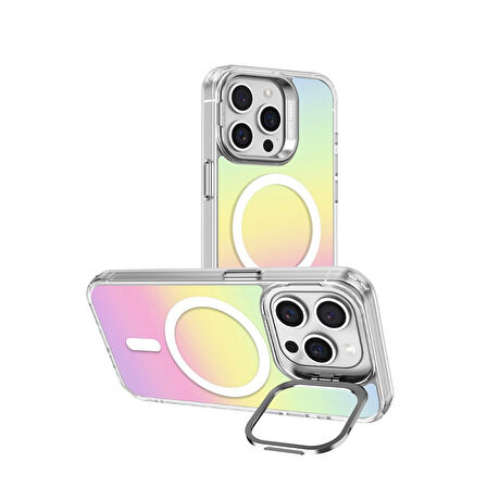 Joko Armor iPhone 16 Pro Max MagSafe Kılıf - Rainbow