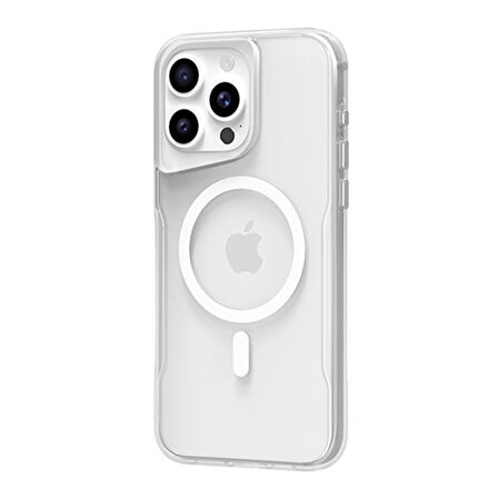 Newface PC Poso iPhone 16 Pro Max MagSafe Kılıf - Şeffaf