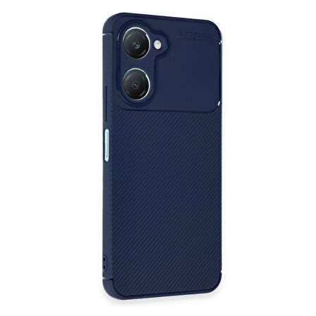 Vivo Y18 Kılıf Focus Carbon Silikon Kapak