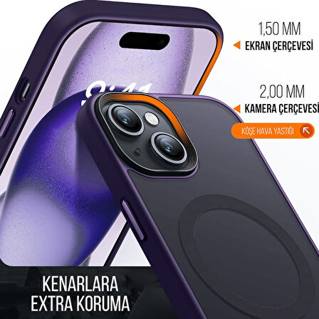 Joko iPhone 15 Kılıf Jota Seri Magsafe Kapak