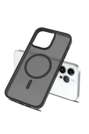 Fuchsia iPhone 14 ile Uyumlu Jota Magsafe Kapak - Açık Mavi