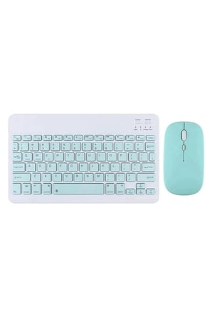 Newface KYB71 Kablosuz Klavye Mouse Set - Açık Yeşil