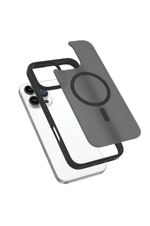 Fuchsia iPhone 11 ile Uyumlu Jota Kablosuz Şarj Özellikli Kapak - Lacivert