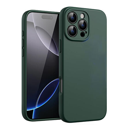 iPhone 16 Pro Max Kılıf Kamera Korumalı Lansman Silikon Kapak