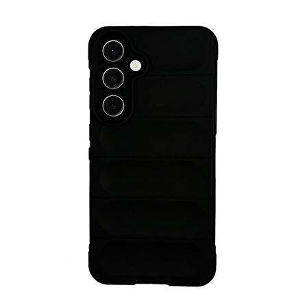 Samsung Galaxy S24 FE Kılıf Optimum Lens Çerçeveli Silikon Kapak