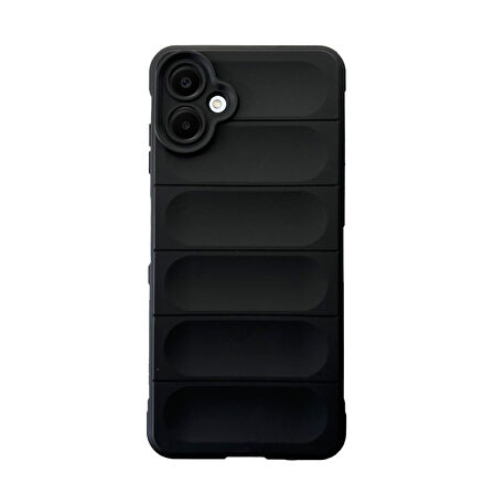 Samsung Galaxy A06 Kılıf Optimum Lens Çerçeveli Silikon Kapak