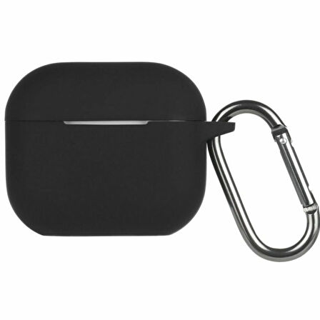Newface Airpods 4. Nesil Silikon Kılıf Siyah