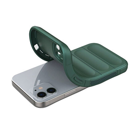 iPhone 16 Kılıf Optimum Lens Çerçeveli Silikon Kapak