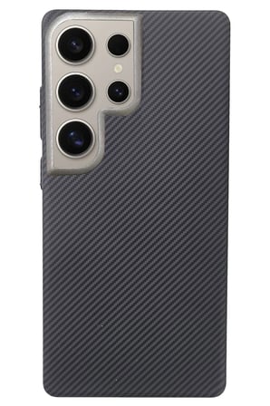 Fuchsia Samsung Galaxy S23 Ultra ile Uyumlu Besa Kablosuz Şarj Özellikli Kapak - Siyah