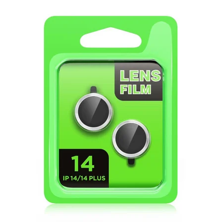 Newface iPhone 14 Raze Metal Kamera Lens - Kırmızı