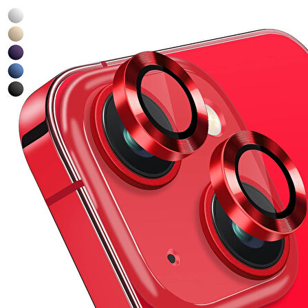 iPhone 13 / iPhone 13 Mini Raze Metal Kamera Lens Koruyucu