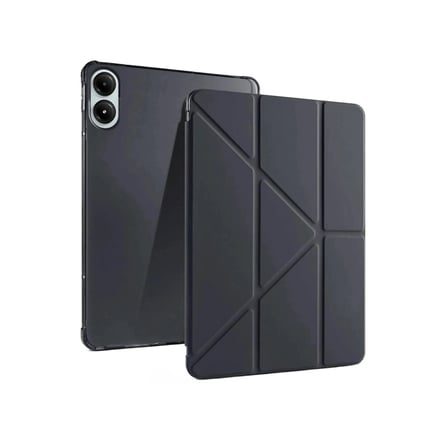 Xiaomi Uyumlu Redmi Pad Pro 12.1 Kılıf Kalemlikli Mars Tablet Kılıfı - Siyah