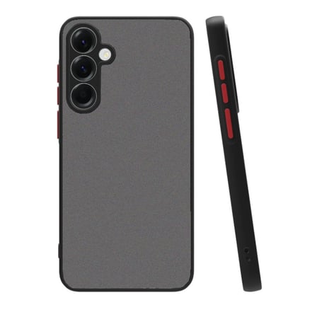 Newface Samsung Galaxy S25 Kılıf Montreal Silikon Kapak - Siyah