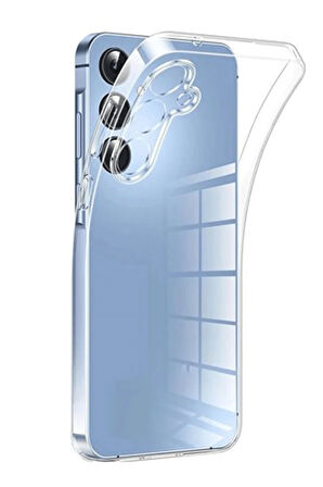 Newface Lüx Samsung Galaxy A36 Silikon Kılıf - Şeffaf