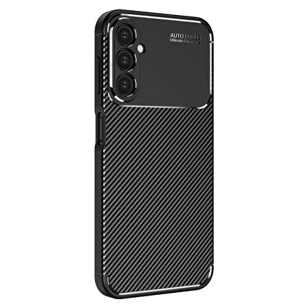 Samsung Galaxy A26 Kılıf Focus Carbon Silikon Kapak