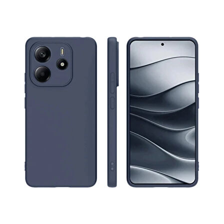 Newface Viera Xiaomi Redmi Note 14 4G Silikon Kılıf - Lacivert