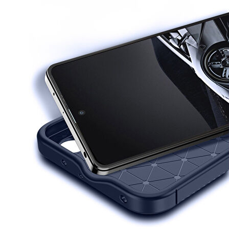 Xiaomi Uyumlu Redmi Note 14 4G Kılıf Focus Carbon Silikon Kapak