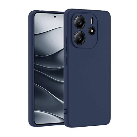 Newface First Xiaomi Redmi Note 14 4G Silikon Kılıf - Lacivert