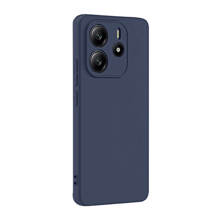 Newface First Xiaomi Redmi Note 14 4G Silikon Kılıf - Lacivert