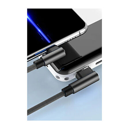 Newface USB to Lightning 3M 2.4A Kablo - Siyah